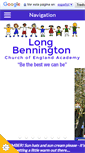 Mobile Screenshot of longbenningtonacademy.co.uk